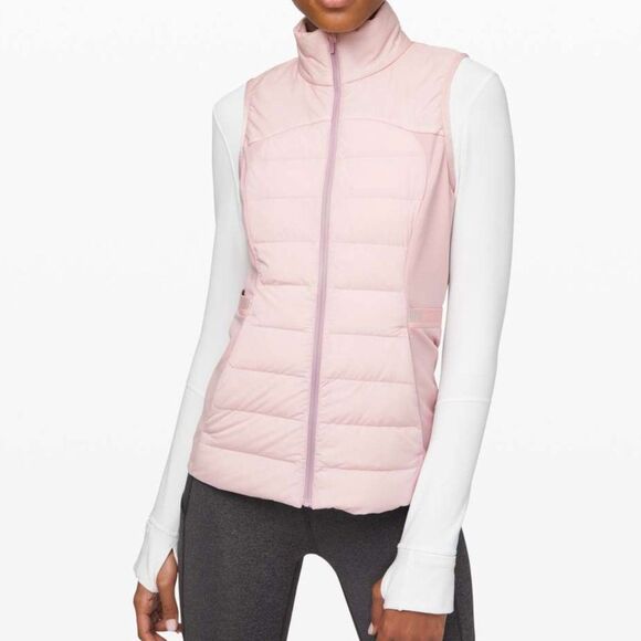 Lululemon Down For It All Vest *Porcelain Pink - Picture 1 of 10